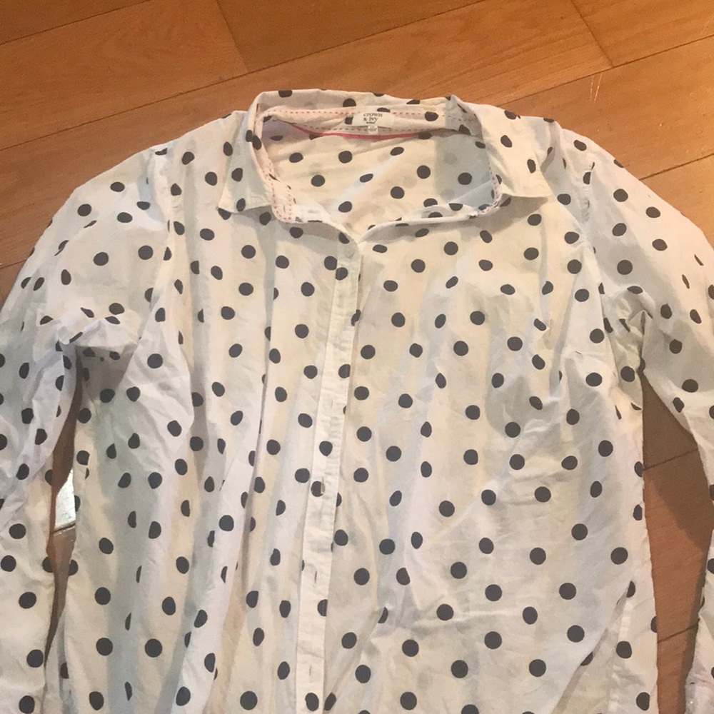 Polka dot top
